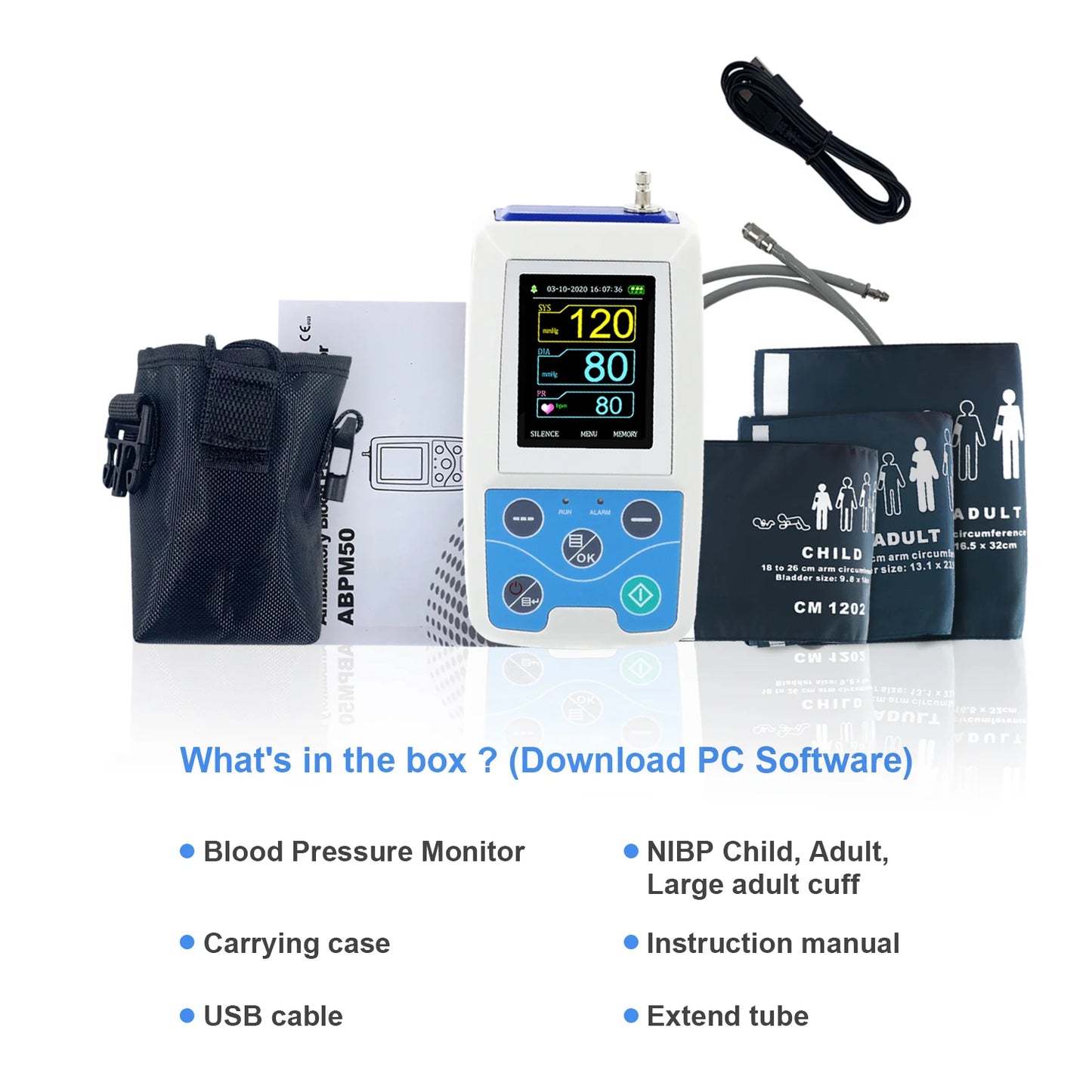 ProMonitor ABPM50+ 24-hour NIBP Holter