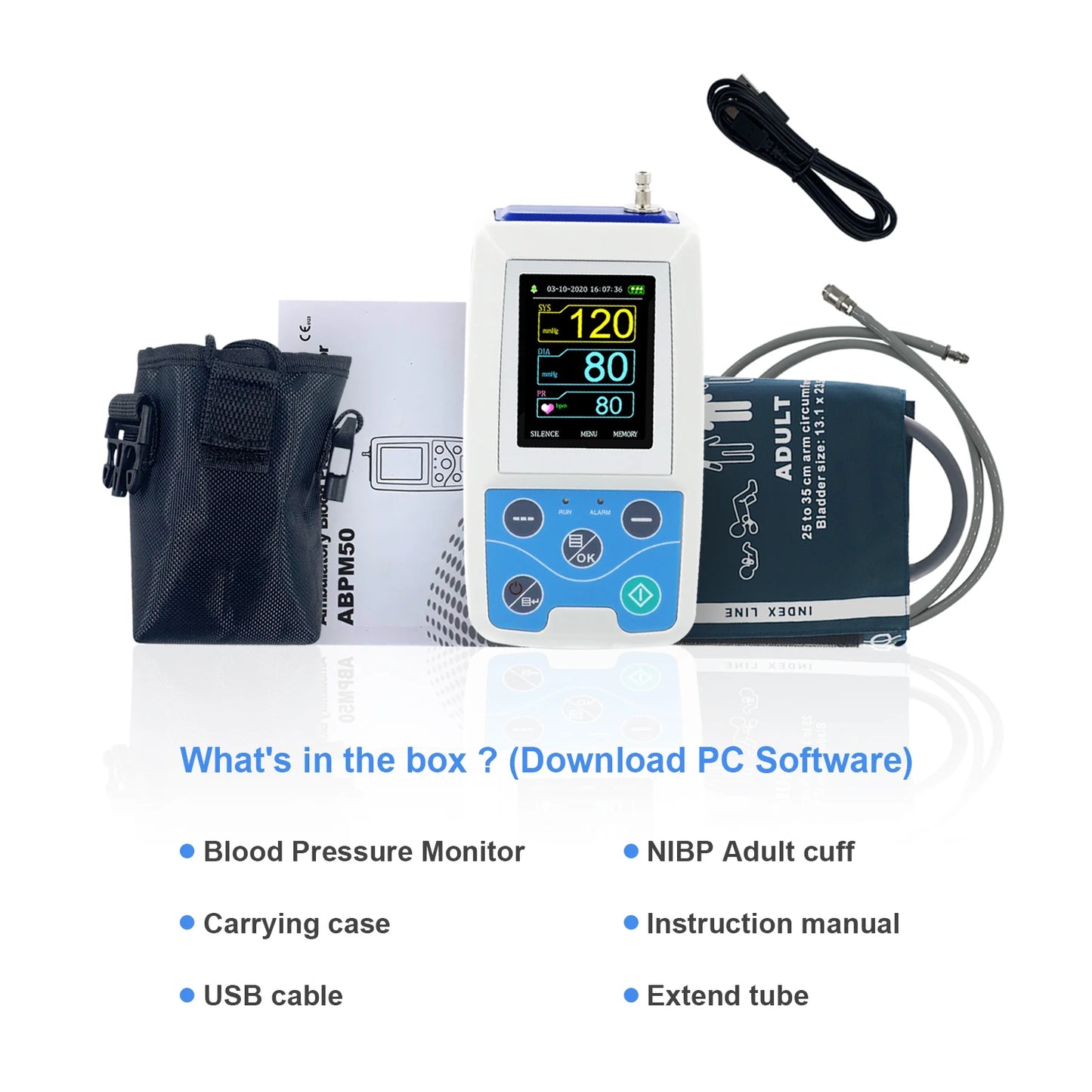 ProMonitor ABPM50+ 24-hour NIBP Holter