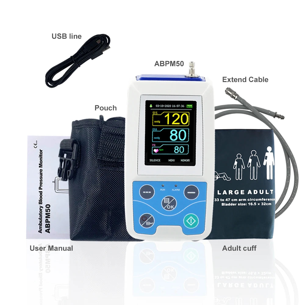 ProMonitor ABPM50+ 24-hour NIBP Holter