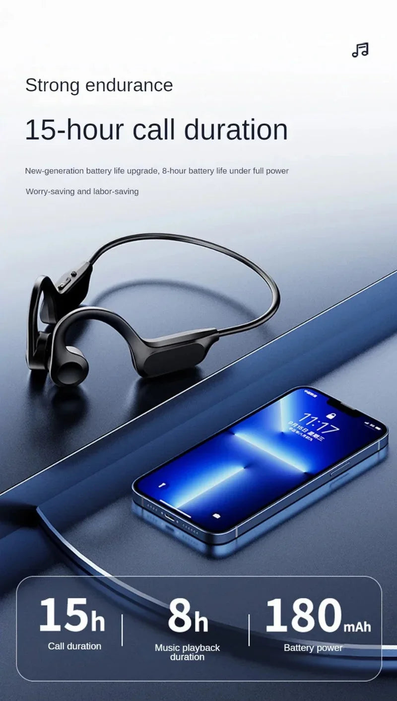 X7 Earbuds - Bone Conduction Wireless Earphones for Sports