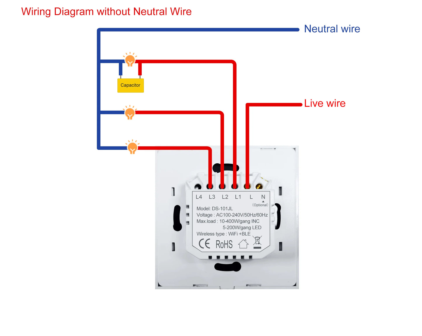 SmartSwitch Wi-Fi Touch