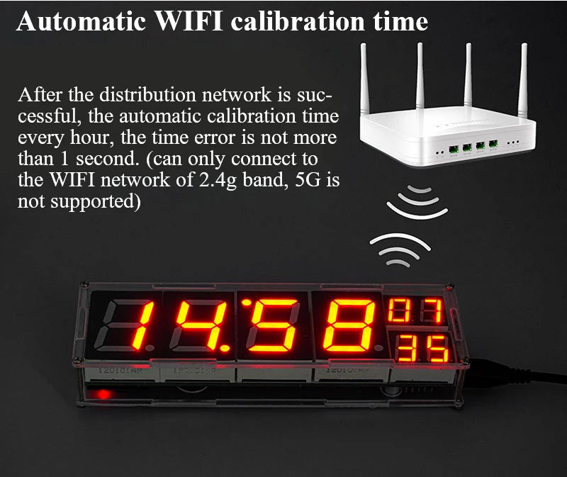 NetTimePro ESP8266 Clock Kit