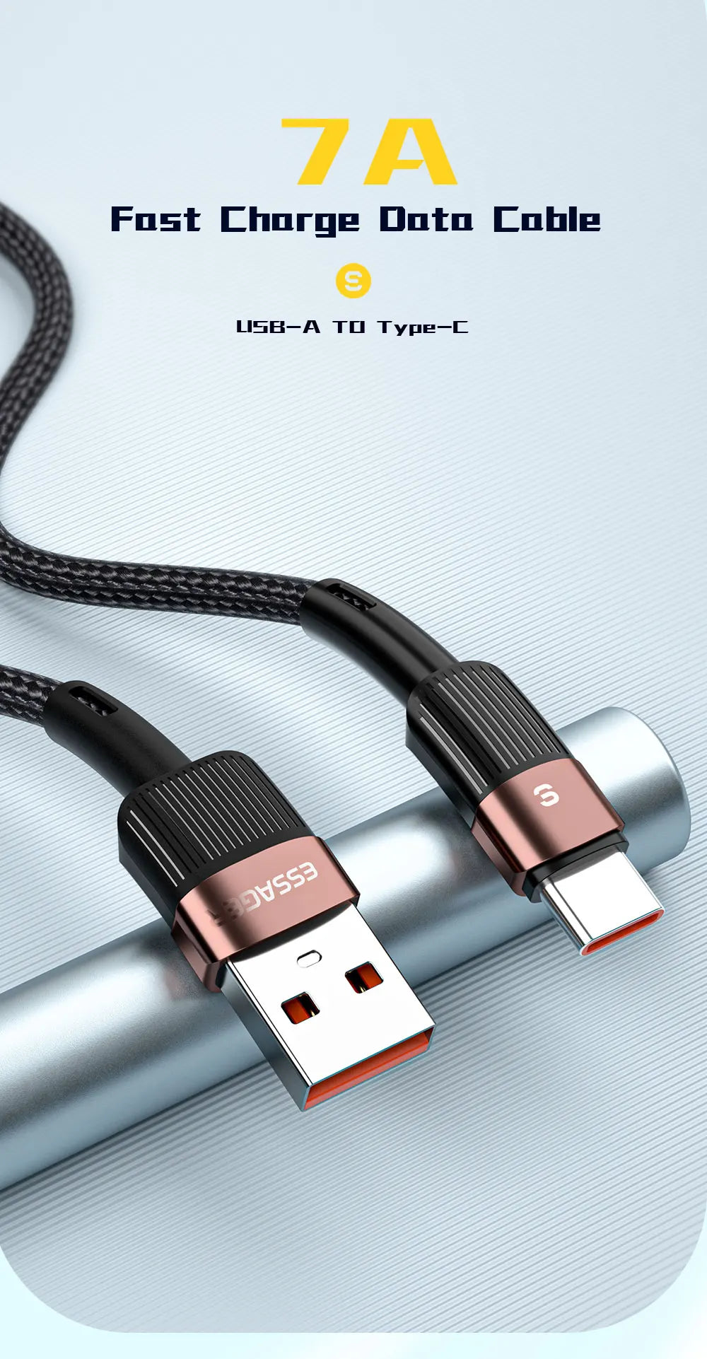 Essager TurboCharge 7A USB-C Cable