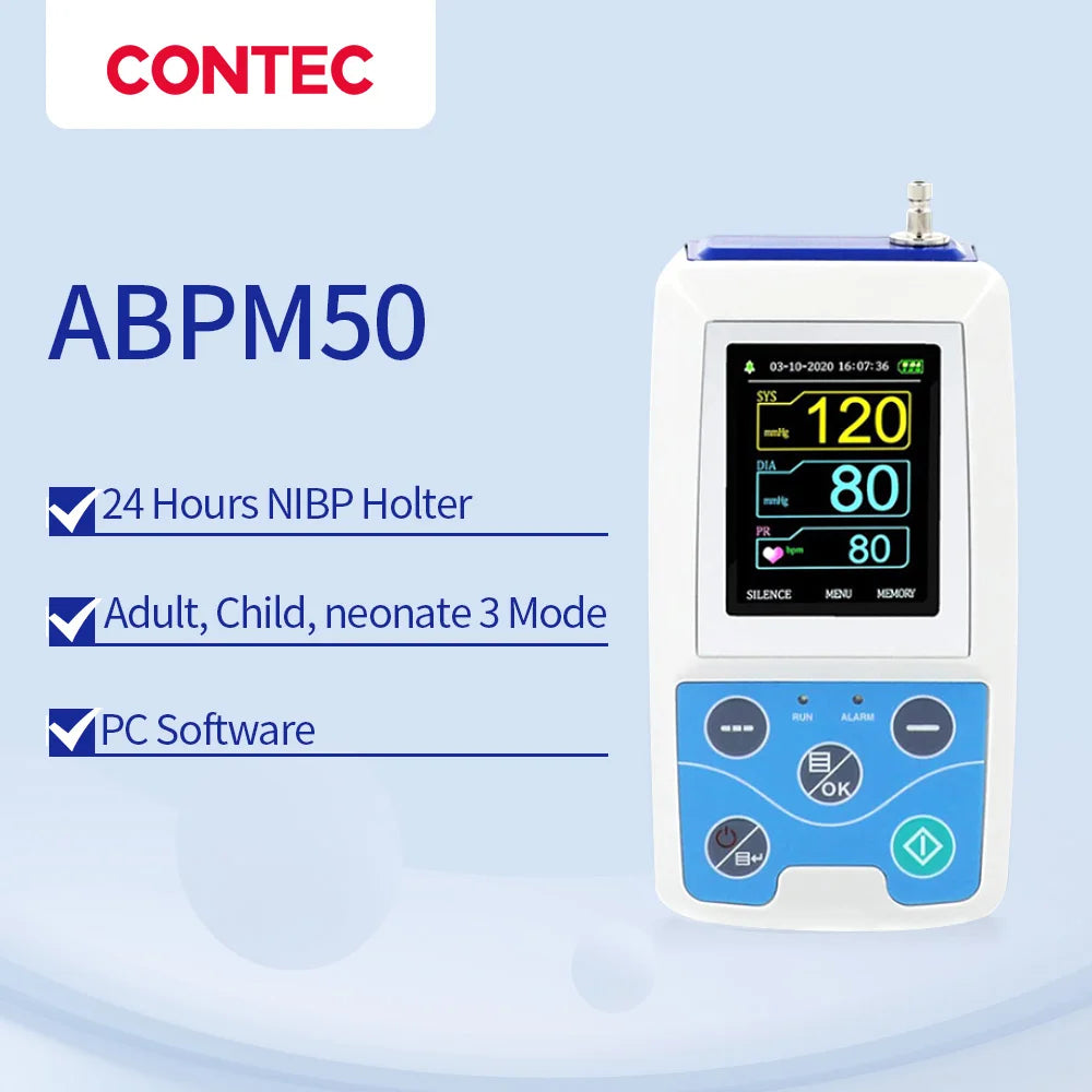 ProMonitor ABPM50+ 24-hour NIBP Holter